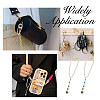 2Pcs Alloy Rhinestone Pendant Decorations HJEW-FH00021-7