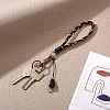 Boho Macrame Wristlet Keychain Keying KEYC-SW00004-03-4