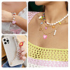 12Pcs 6 Colors Alloy Enamel Pendants FIND-TA0006-63-7