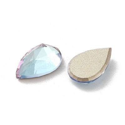 Glass Rhinestone Cabochons RGLA-P037-15A-D202-1