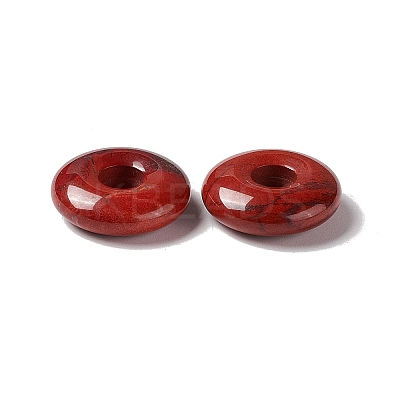 Natural Red Jasper Pendants X-G-E135-03L-1