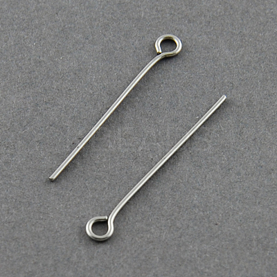 Non-Tarnish 304 Stainless Steel Eye Pin LS-X-STAS-R045-45mm-1