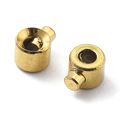 Ion Plating(IP) 304 Stainless Steel Crimp Beads STAS-L216-51G-1