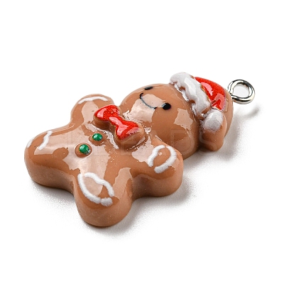 Opaque Resin Pendants CRES-D010-02J-1