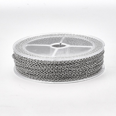 Tarnish Resistant 304 Stainless Steel Cable Chains CHS-S005-04-1