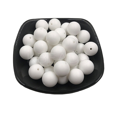 Silicone Beads SIL-WH0003-01A-01-1