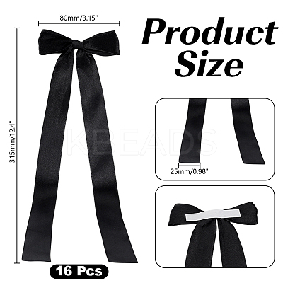 16Pcs Butterfly Polyester Garments Accessories for Candle Holder HJEW-HY00137-1