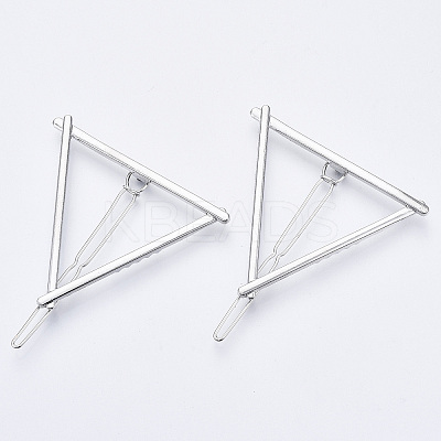 Alloy Hollow Geometric Hair Pin PHAR-N005-015P-1