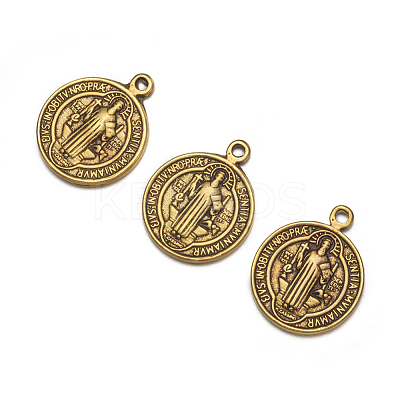 Tibetan Style Alloy Pendants TIBEB-A9489-AG-LF-1