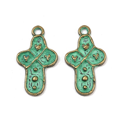 Tibetan Style Alloy Pendants FIND-I073-01G-1