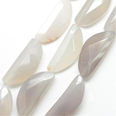 Natural Agate Beads Strand G-S232-03-1