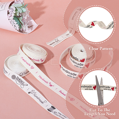 Cartoon Printed Cotton Ribbon OCOR-TA0001-33-1