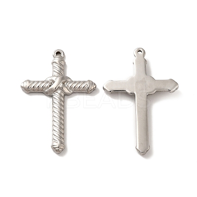 Non-Tarnish 304 Stainless Steel Pendants STAS-Q001-06P-1