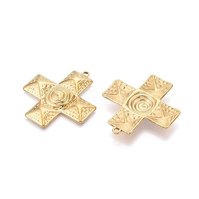 Ion Plating(IP) 304 Stainless Steel Pendants STAS-N107-12G-1