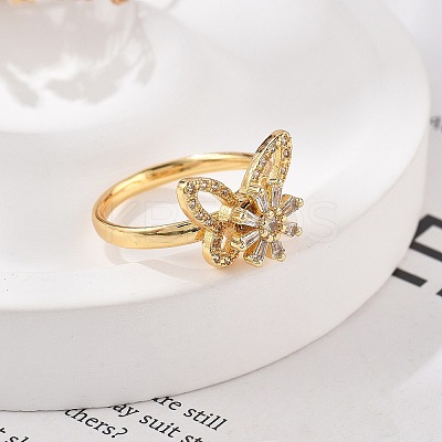 Rotatable Finger Rings for Women RJEW-B115-01G-01-1