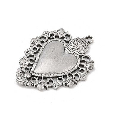 304 Stainless Steel Pendants LS-STAS-D366-05C-P-1