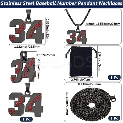 667 Stainless Steel Box Chain Necklaces NJEW-BBC0001-35A-EB-1