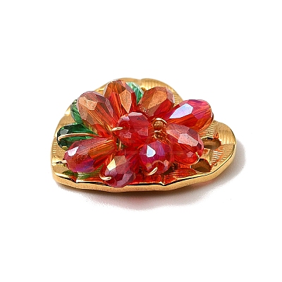 304 Stainless Steel with Acrylic Pendants STAS-Z148-03G-01-1