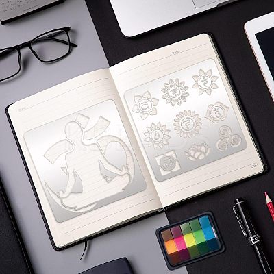 Stainless Steel Cutting Dies Stencils DIY-WH0279-052-1