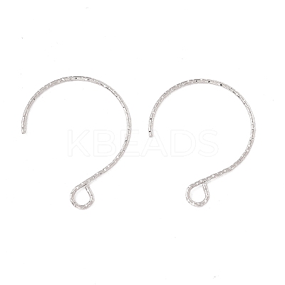 Tarnish Resistant 316 Surgical Stainless Steel Earring Hooks X-STAS-D183-03P-01-1