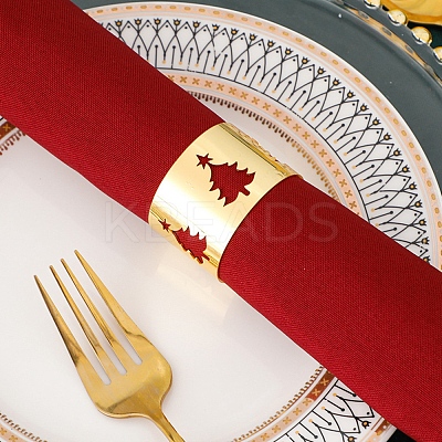 Christmas Iron & Alloy Napkin Rings XMAS-K001-01A-1