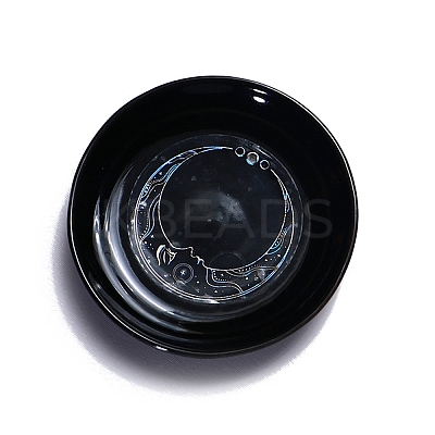 Flat Round Porcelain Jewelry Plates PW-WGA4D51-01-1