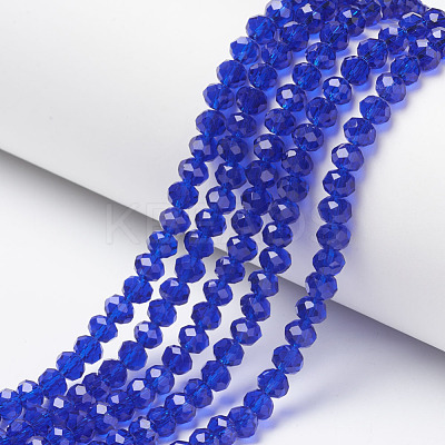 Glass Beads Strands X-EGLA-A034-T10mm-D06-1