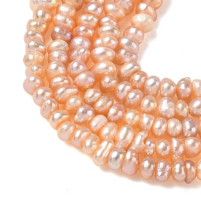 Natural Cultured Freshwater Pearl Beads Strands PEAR-C004-20D-1