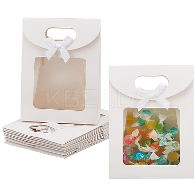 Rectangle Paper Gift Bags ABAG-WH0044-39B-1