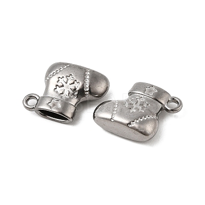 Christmas 304 Stainless Steel Pendants STAS-B167-09P-1