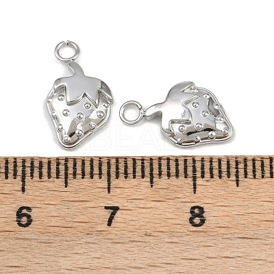 Fruit 304 Stainless Steel Charms STAS-H242-03P-02-1