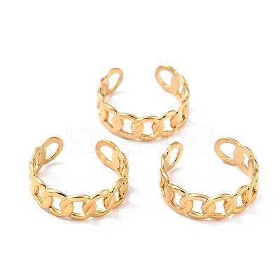 Ion Plating(IP) 304 Stainless Steel Finger Rings LS-RJEW-L102-21G-1
