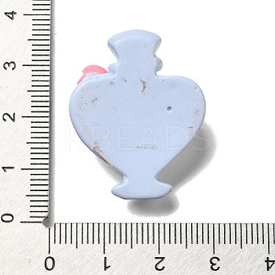 Electroplate Opaque Resin Cabochons LS-RESI-S10-03A-1