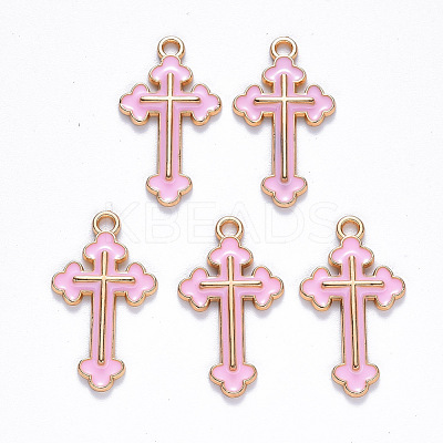 Alloy Enamel Pendants X-ENAM-S121-059C-1