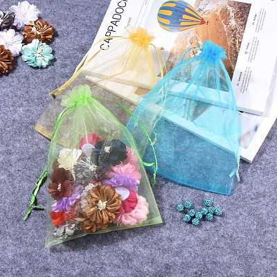 Rectangle Jewelry Packing Drawable Pouches OP-S004-17x23cm-M-1
