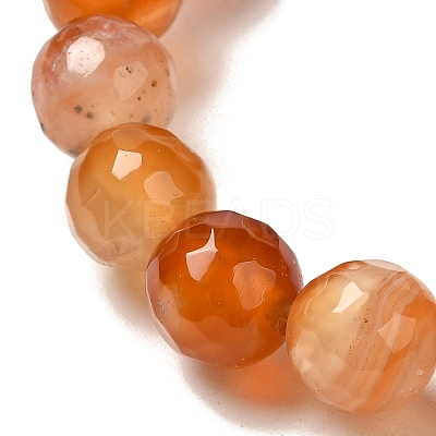 Natural Agate(Dyed & Heated) Beads Strands G-H066-B05-02-1
