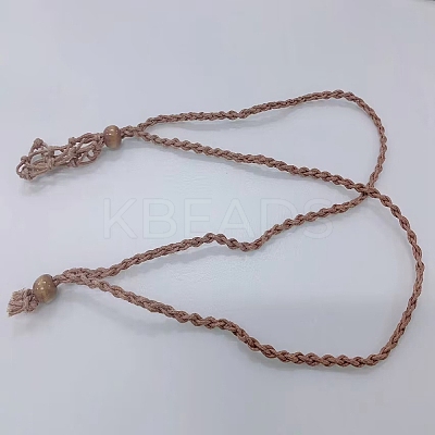 Braided Cotton Thread Cords Macrame Pouch Necklace Making FIND-WH0032-56B-04-1