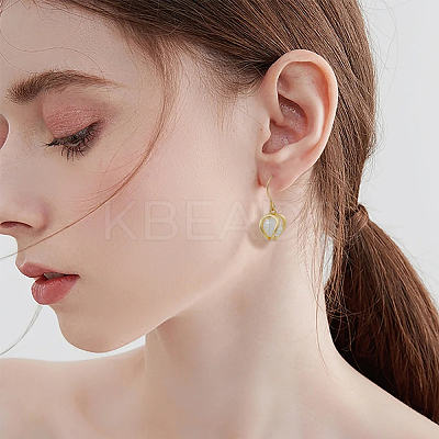 16Pcs 8 Style Rack Plating Brass Clip-on Earring Findings KK-FH0005-37-1
