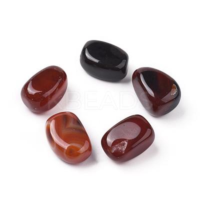 5Pcs Natural Agate Beads G-FS0002-01-1