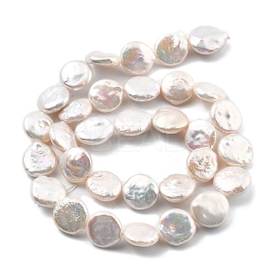 Natural Baroque Keshi Pearl Beads Strands PEAR-B004-16C-04A-1