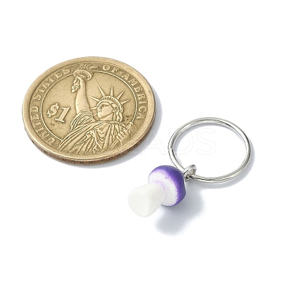 Opaque Resin Pendants PALLOY-JF02394-1