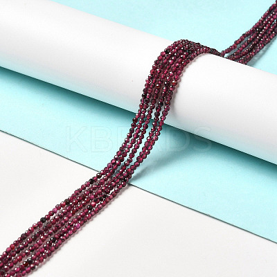 Natural Garnet Beads Strands X-G-I341-09A-1