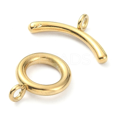 Ion Plating(IP) 304 Stainless Steel Toggle Clasps STAS-E194-09G-A-1