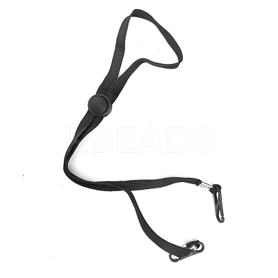 Polyester Hat Flexible Removable Chin Cord OCOR-WH0064-25D-1