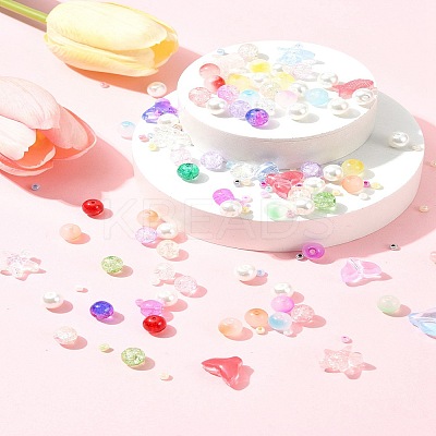 Transparent Glass Beads GLAA-FS0001-92-1