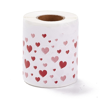 Heart Bulletin Board Border Stickers Roll LS-DIY-K038-04-1