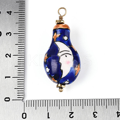 Handmade Porcelain Pendants PORC-T135-02-1