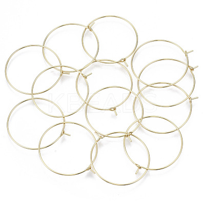 Brass Wine Glass Charms Rings KK-R112-037B-NF-1