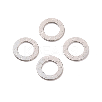 Tarnish Resistant 304 Stainless Steel Linking Rings STAS-P306-02A-P-1