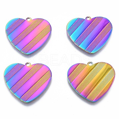 Ion Plating(IP) 304 Stainless Steel Pendants STAS-N098-197M-1